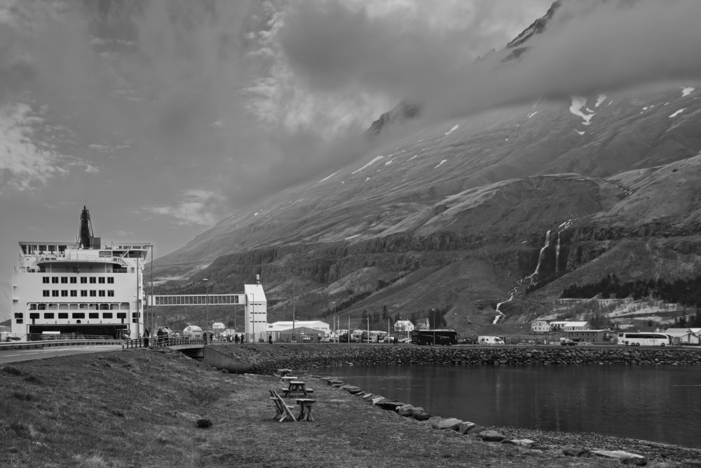 Trajket v Seydisfjordure