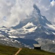 Zahalený Matterhorn