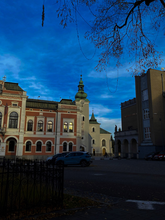 Námestie A.Hlinku v Ružomberku