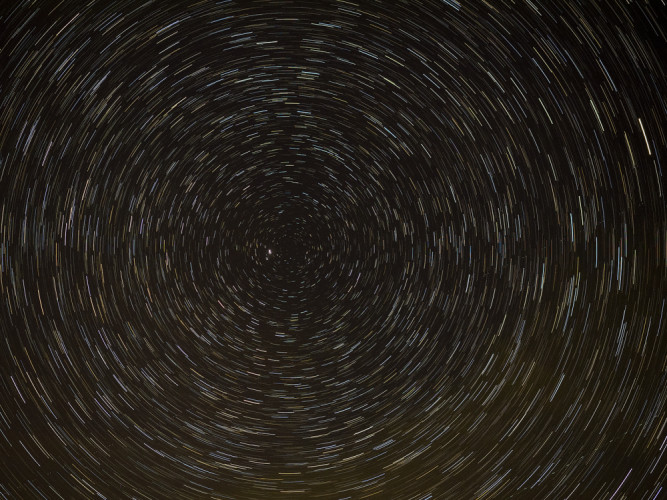 Star trails