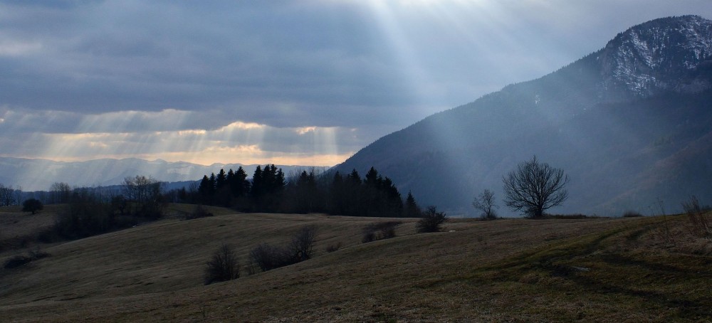 lúče nad Liptovom