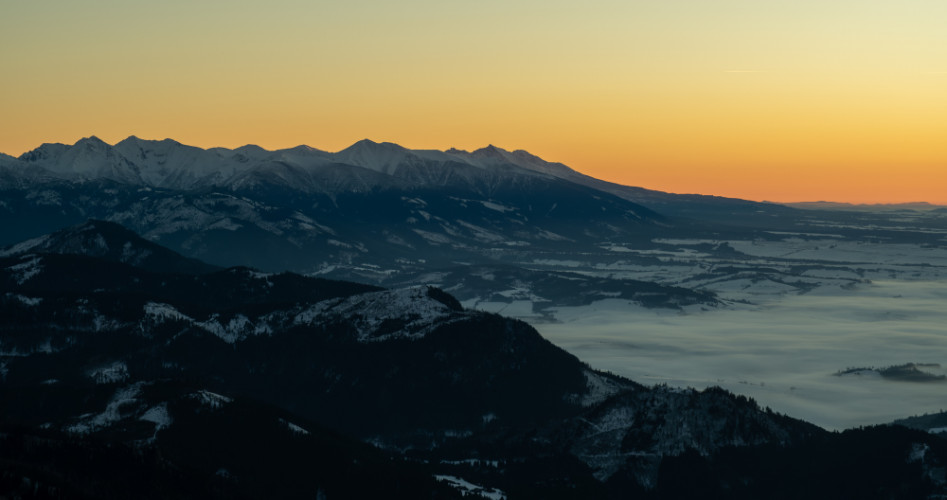ranný východ slnka