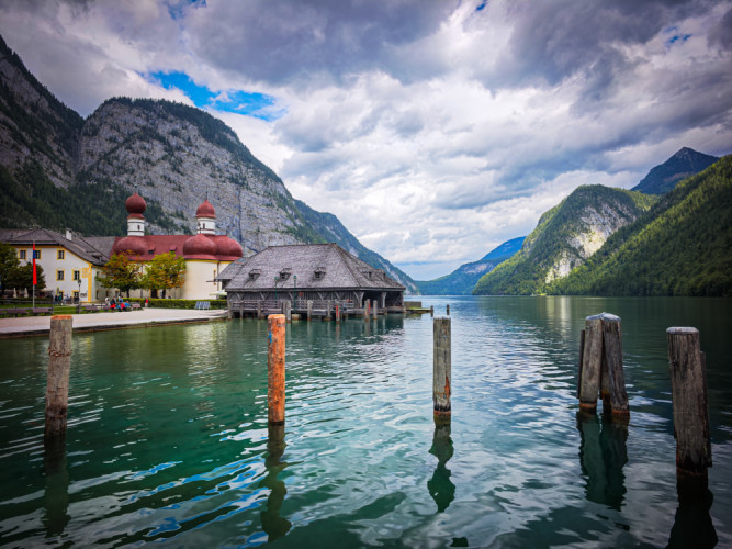 Konigsee a kostol sv Bartolomeja