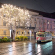 vianočná električka Bratislava