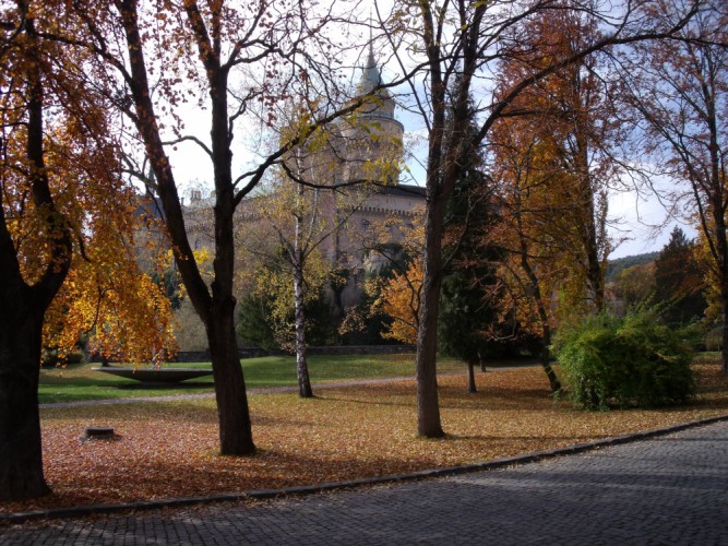 Jeseň v zámockom parku