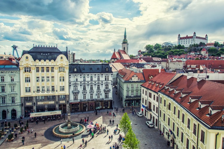 Bratislava zo Starej radnice