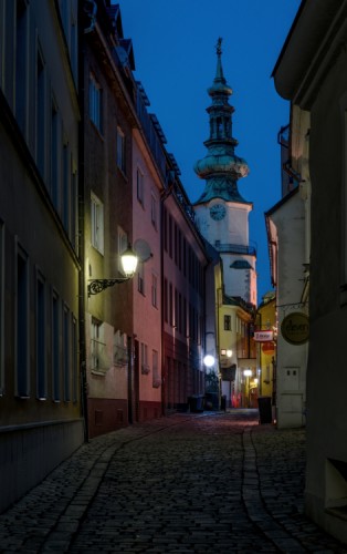 Ulička v Bratislave