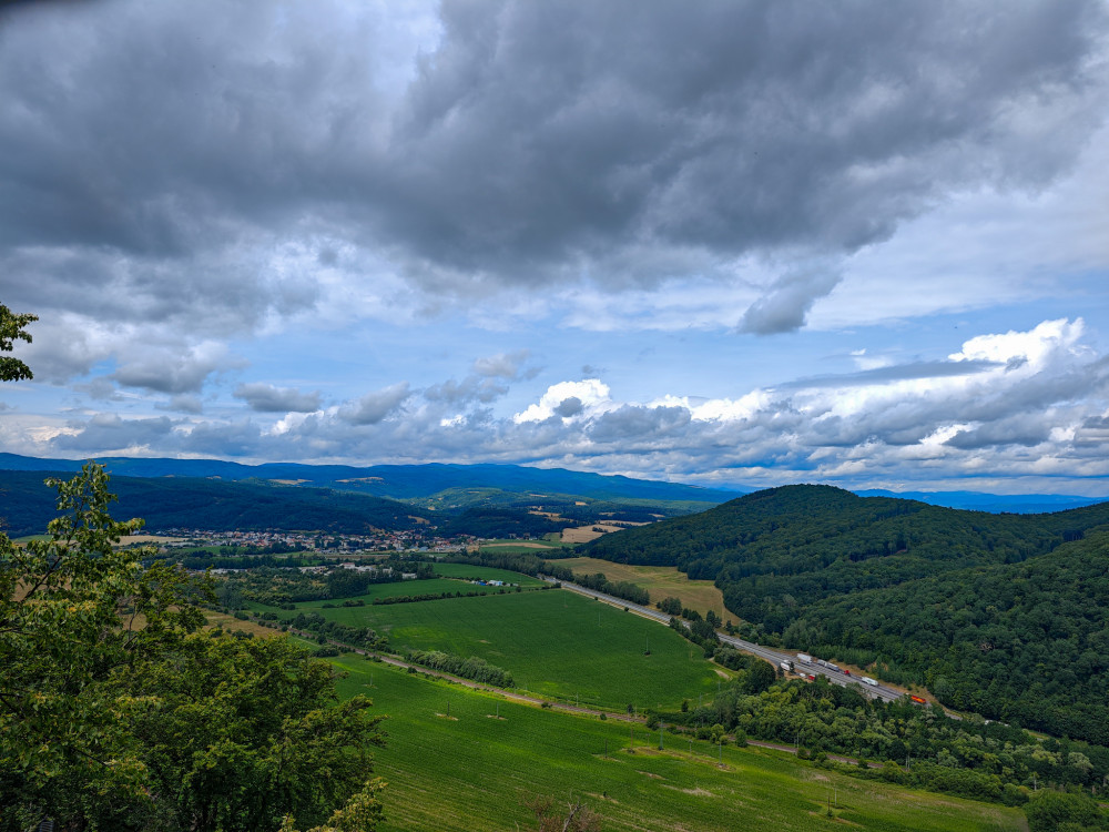 Výhľad z Pustého hradu