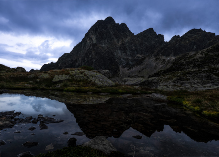 Podvečer na horách