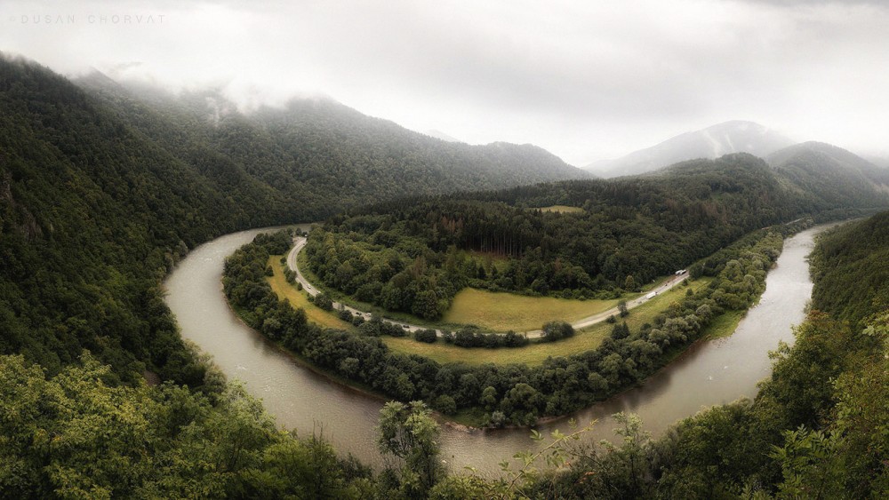 Domašínsky meander na Váhu