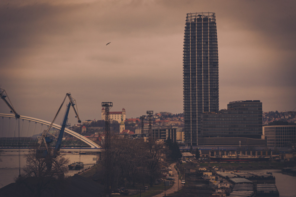Bratislava z auta
