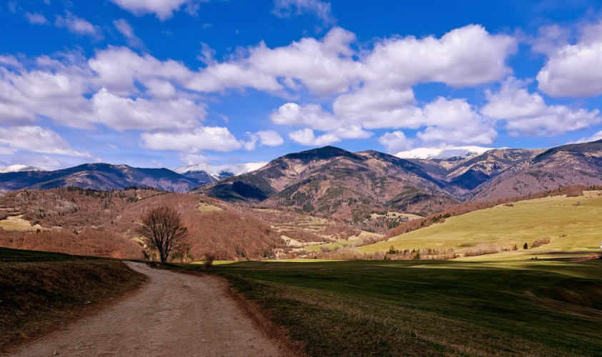 Maľovaná krajinka