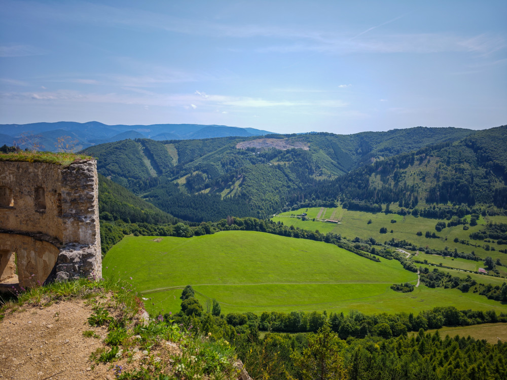 Pohľad z Lietavy