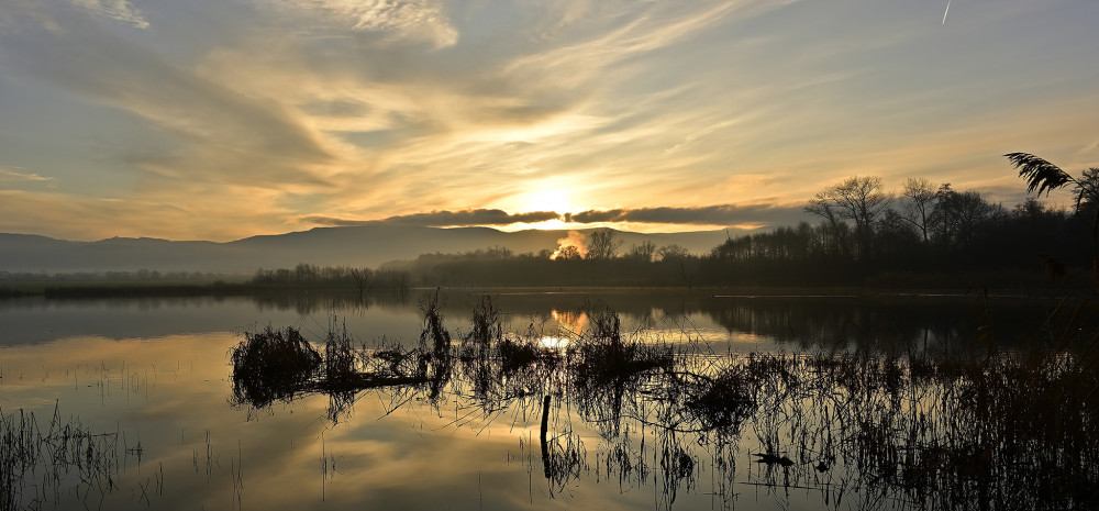 Západ slnka na "Ťakove"