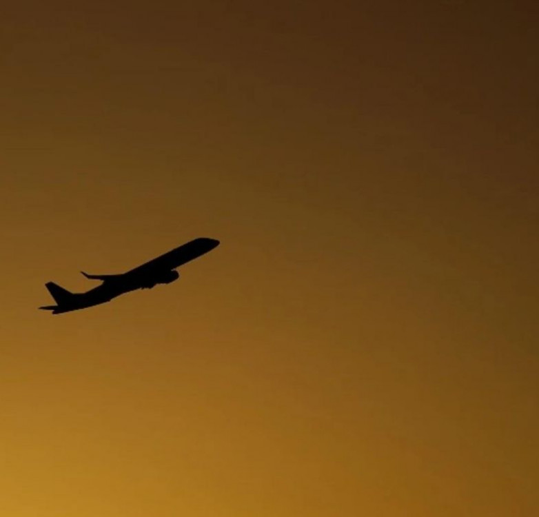 Sunset Plane