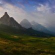 Večerné passo di Giau