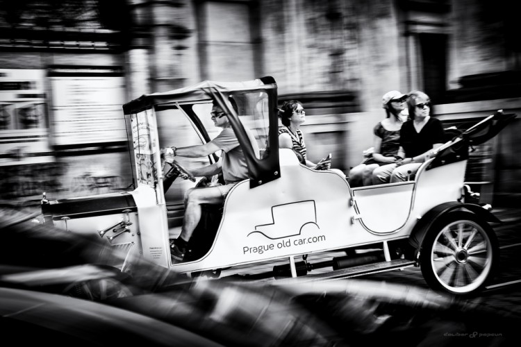 Old car Prague