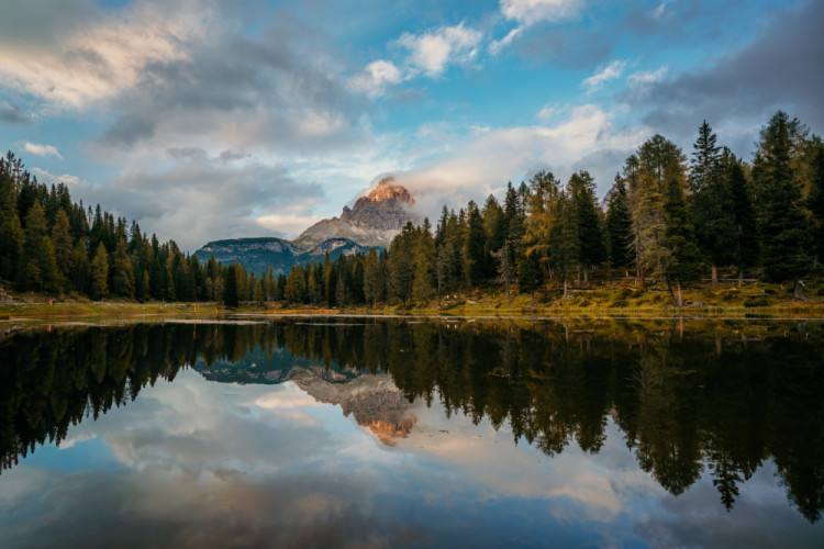 dolomity Lago antorno