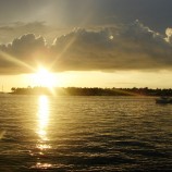 západ slnka nad Key Westom