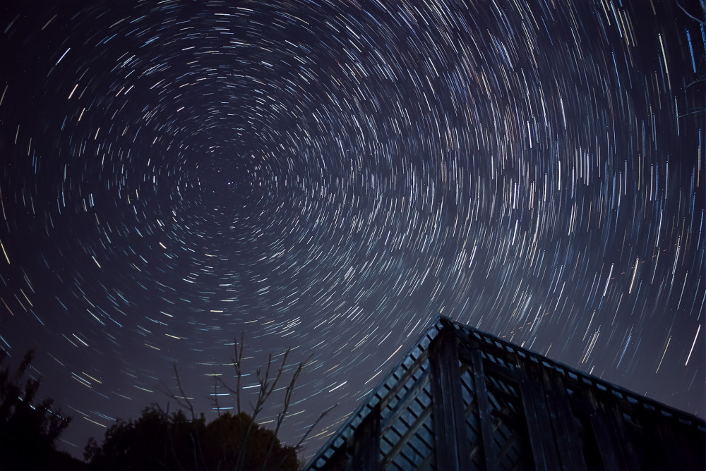 Star trails