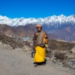 Nepálsky Sadhu pri meste Muktinath.