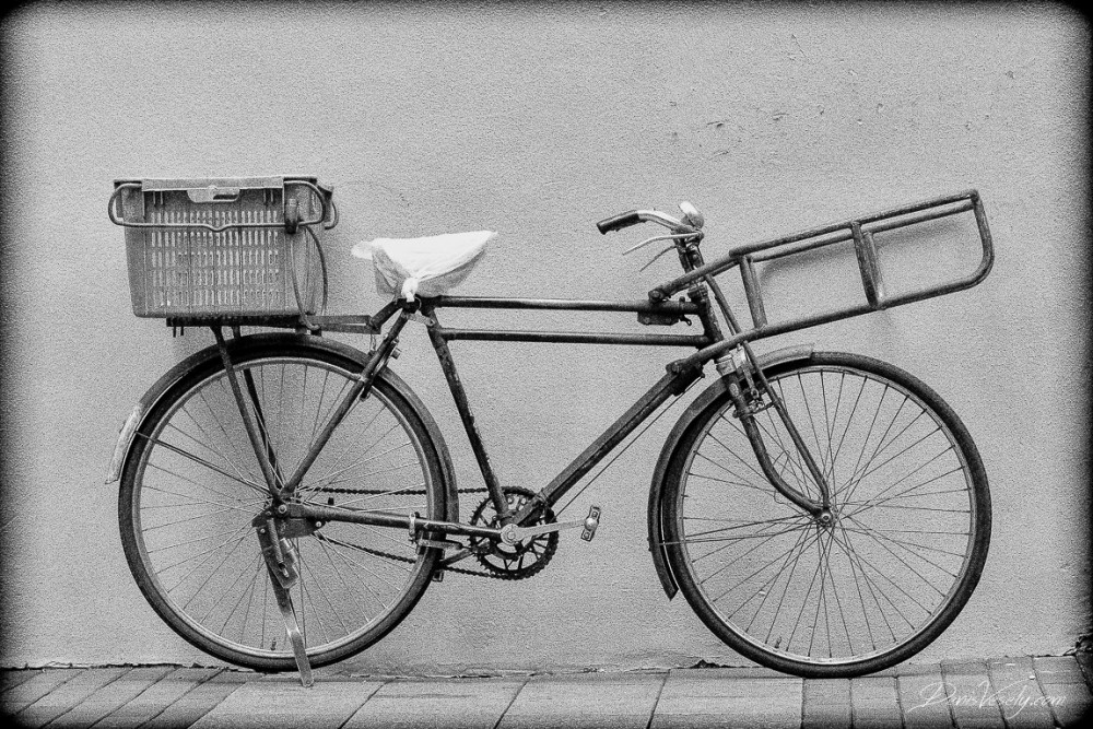 Bicyke vytuningovaný na nákladiak