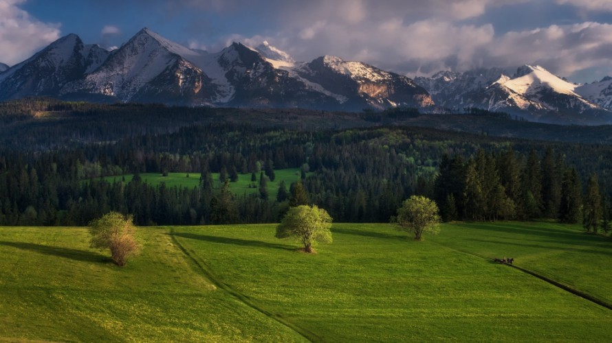 Podvečer v Łapszanke