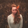Friendly butterfly