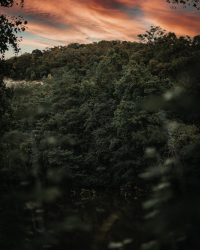 Západ Slnka v Prírode