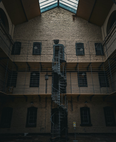 Stairway in Prison