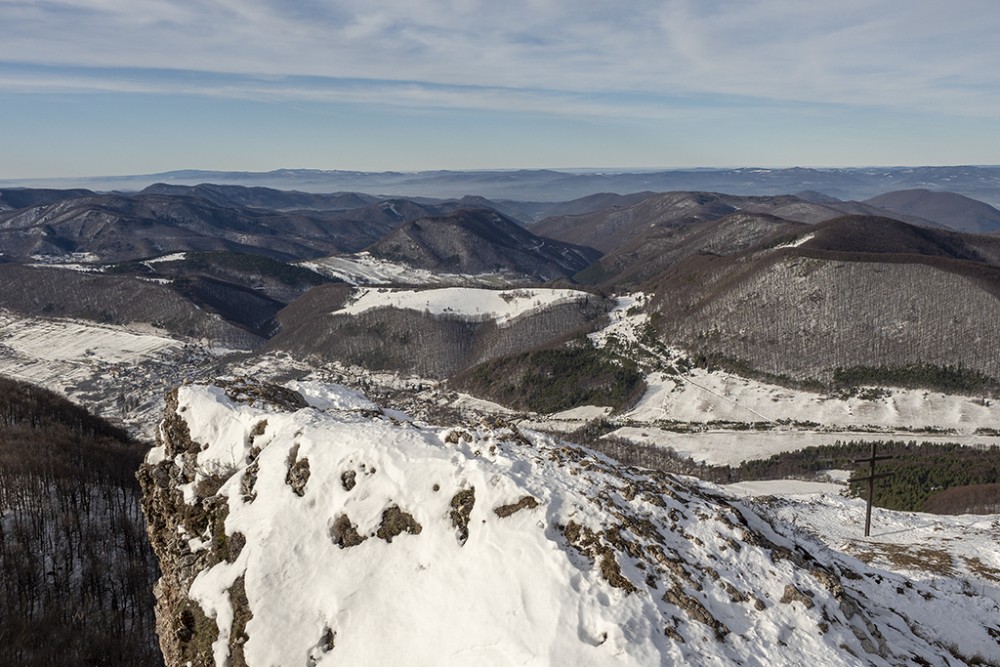 Strážov 1213 m. výhľad