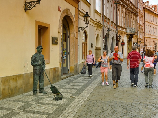 V Pražských uličkách