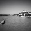 Bratislava - hrad, UFO, Dunaj
