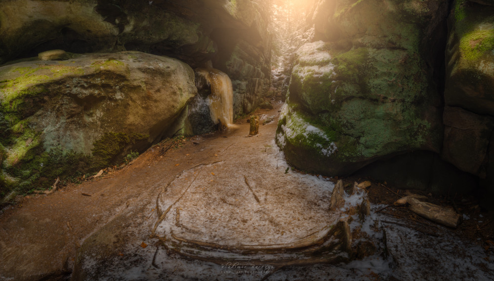 Pulčínske skaly-Ľadopád