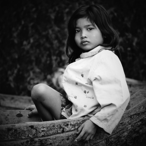 Kambodžské dievča
