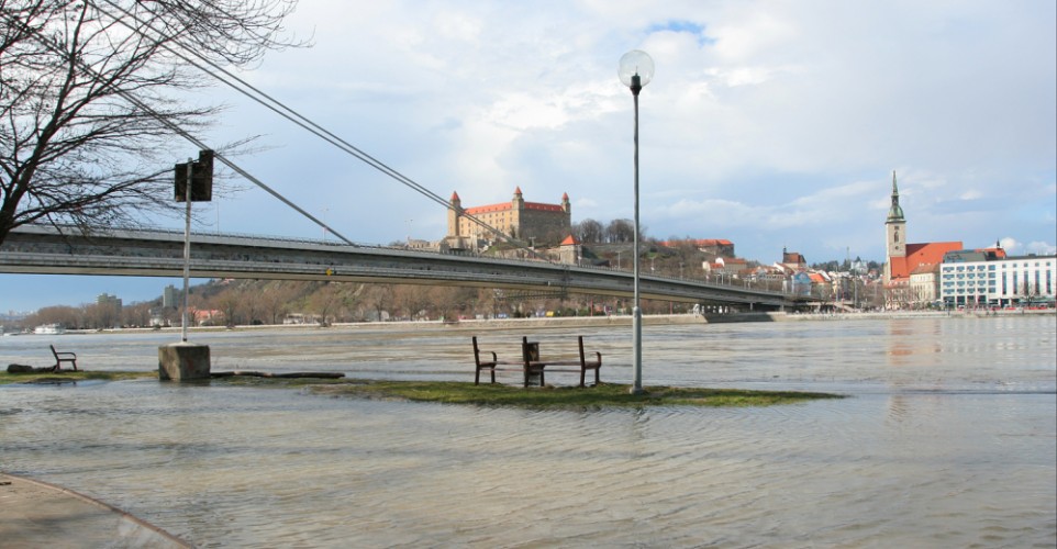 pastelová povodeň