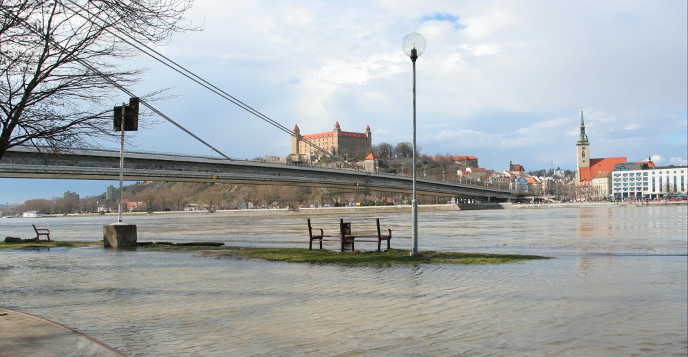 pastelová povodeň