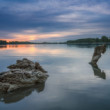 východ slnkana Dunaji
