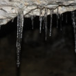 Ľadový stalaktit