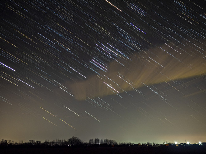 Star trails