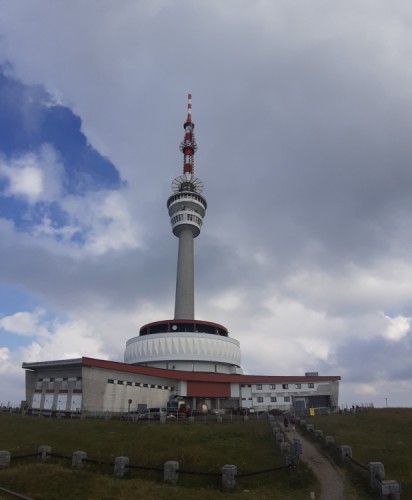 Rozhladňa na vrchu Pradĕd Česká repuplika