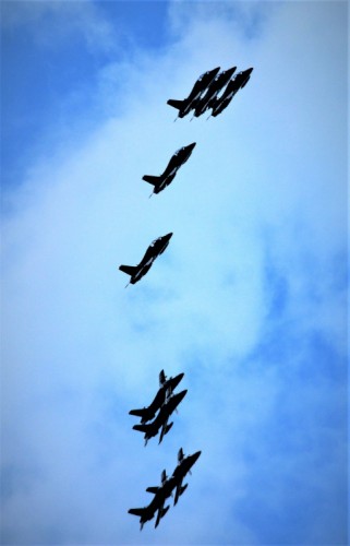 Spettacolo delle Frecce Tricolori a Lignano