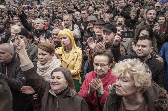 © Boris Németh. Za slušné Slovensko / Galéria Médium