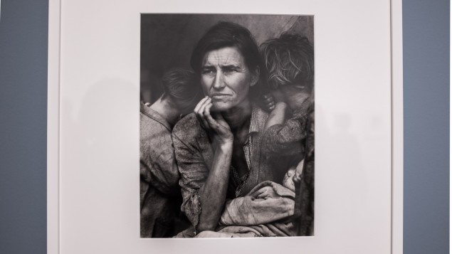 “Ikonická fotografia “Migrant Mother”
