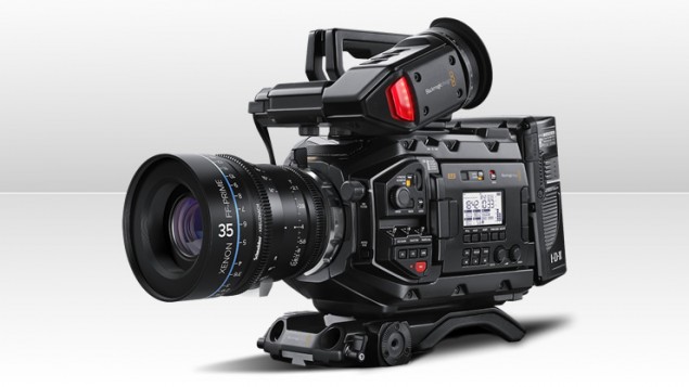 Blackmagic URSA Mini Pro 4.6K G2 určená pre videografov má obrazový snímač Super 35 4.6K s neuveriteľne vysokou rýchlosťou snímania 300 obrázkov za sekundu.