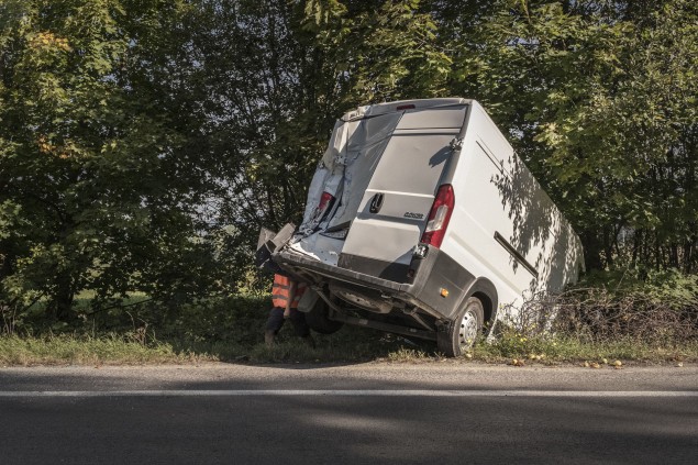 Dopravná nehoda. Žilina, 2018.