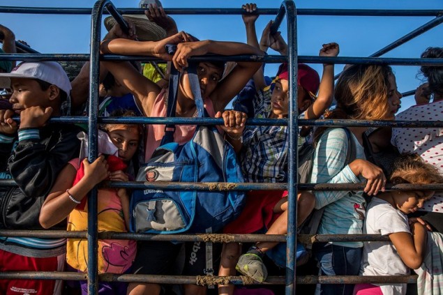 Foto: Adriana Zehbrauskas pre The New Yorker, Deti na hraniciach, Mexiko