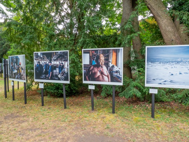 Kadirove fotografie na festivale La Gacilly - Baden.