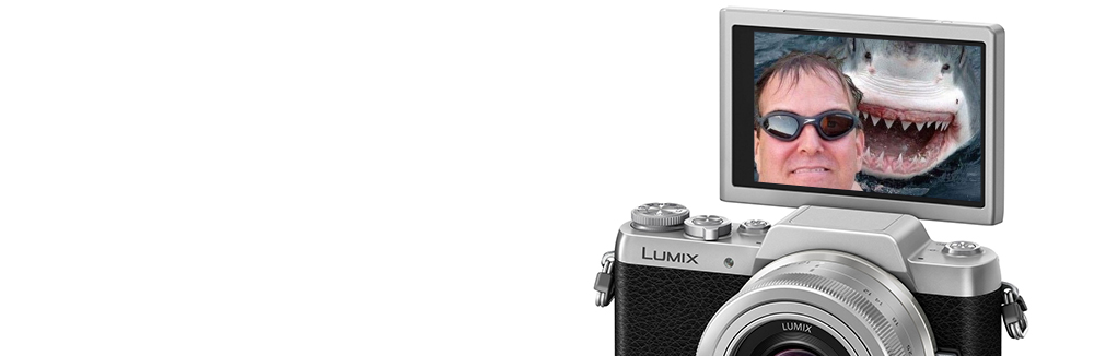 Panasonic Lumix GF7, selfie maniak
