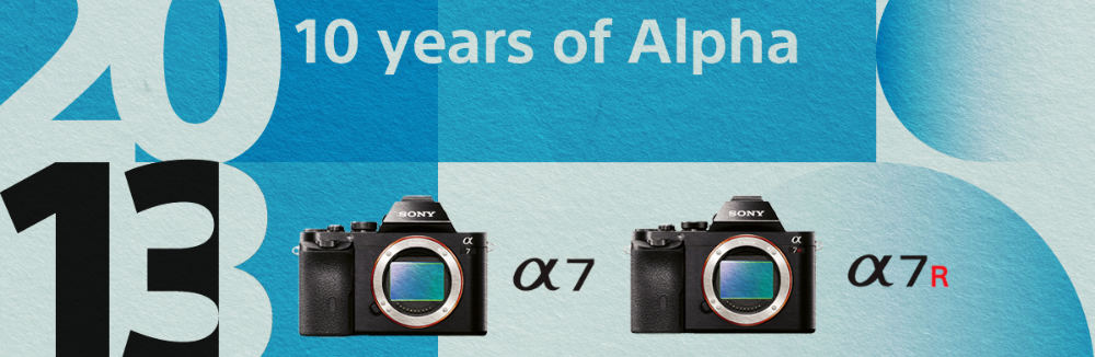 10 rokov bezzrkadlových fullframových fotoaparátov Sony Alpha